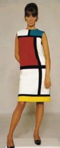 The Mondrian dress by  YSL