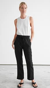 Linen trousers