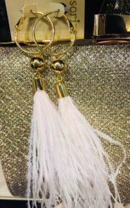 Feather earrings, Accessorize