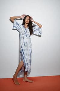 Tie-dye dress by Zara