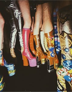 Marc Bolan platform boots 