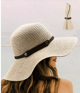 Boho straw hat by Bellelily