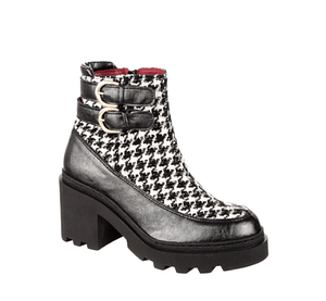 Houndstooth footwear by Irregular Choice
