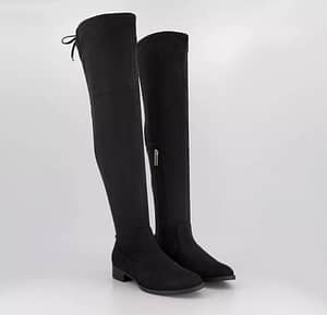 Black over the knee boots by Office