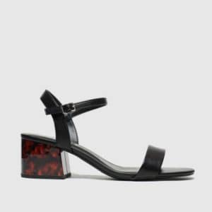 Schuh Black Unity Low Heels