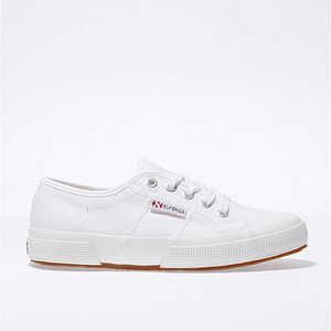 Classic white trainers by Superga