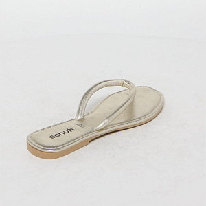 Gold tassy toe post sandals by schuh