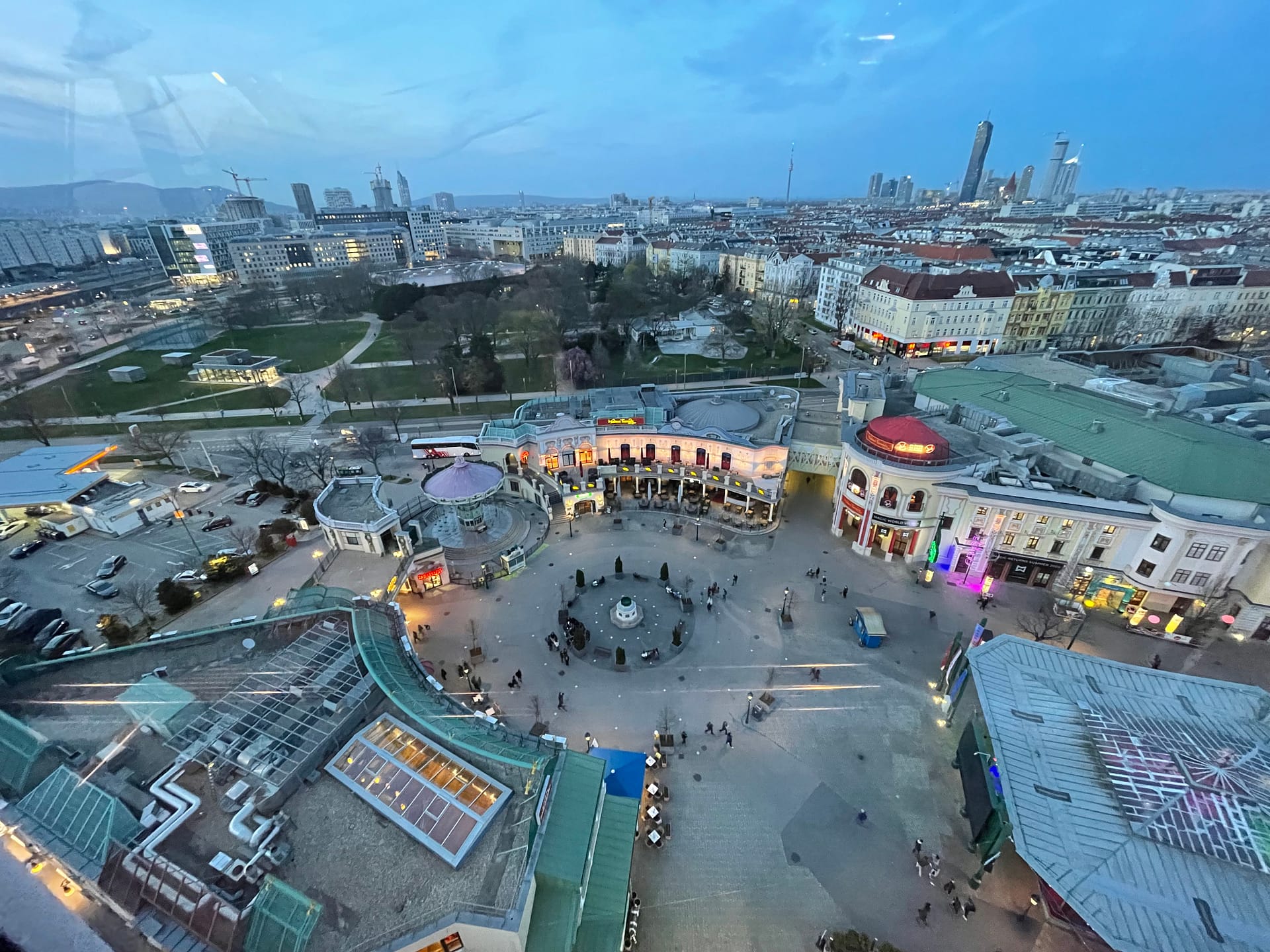 Panoramic city views