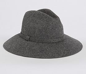 Pure wool fedora hat by M&S