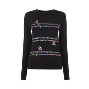 Sequin Arrow Jumper from Warehouse